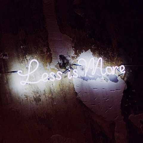 In Web Design, a Lot Less is Much More!