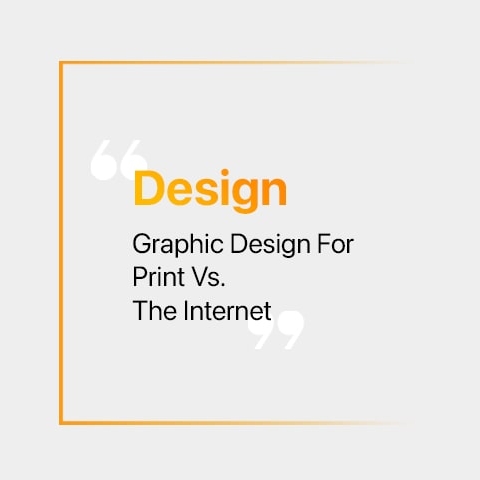 Graphic Design For Print Vs. The Internet
