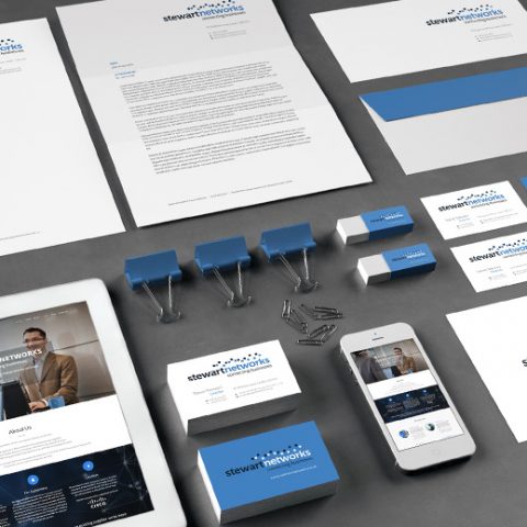 Stewart Networks - Stationary and Website Design