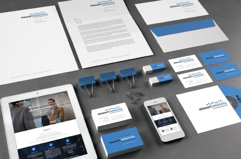 Stewart Networks - Stationary and Website Design