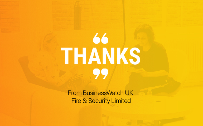 Business Watch UK - Thank you