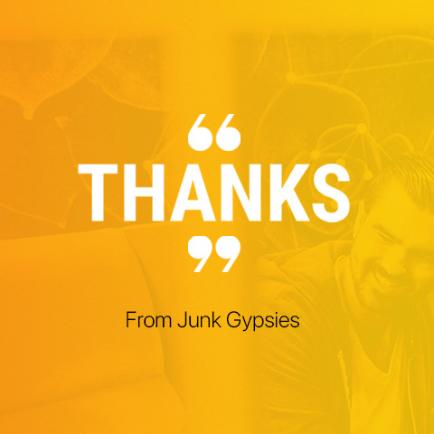 Junk Gypsies - Thank you