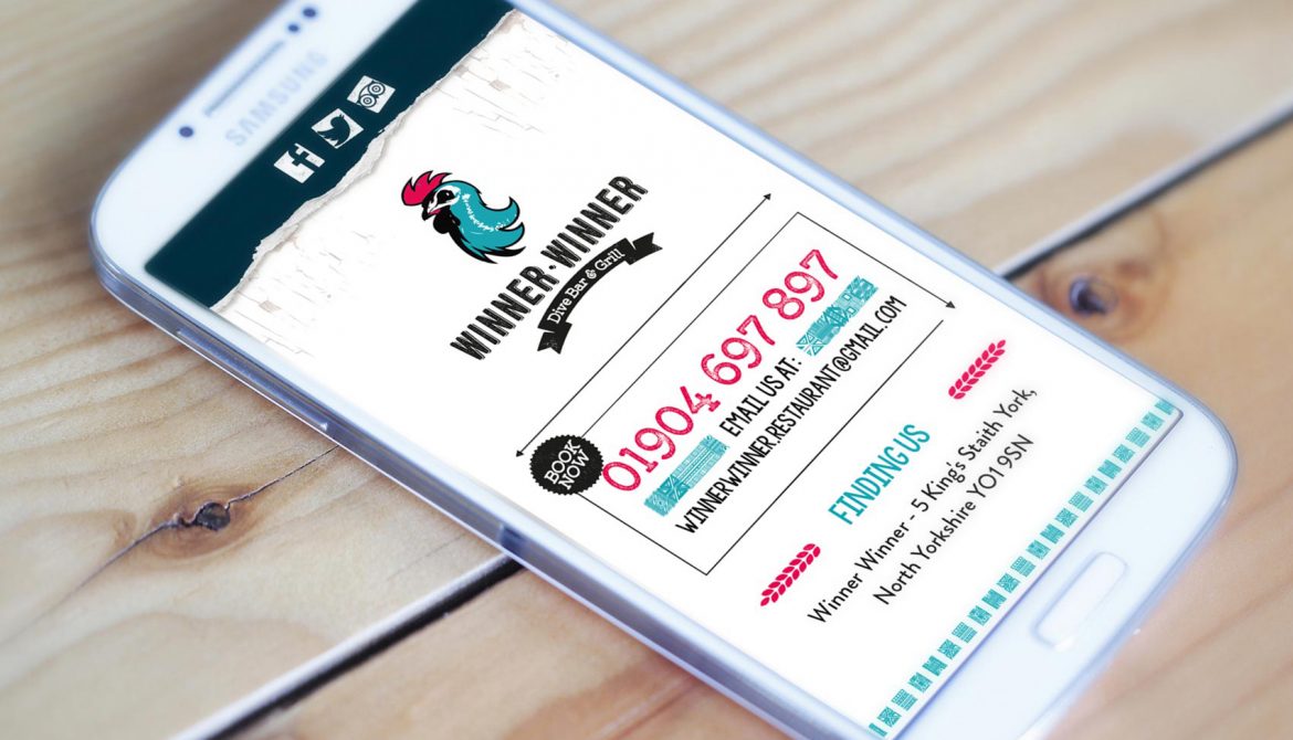 Winner Winner Dive Bar & Grill - Website