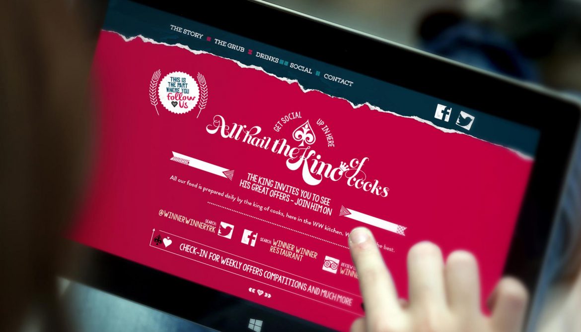 Winner Winner Dive Bar & Grill - Website