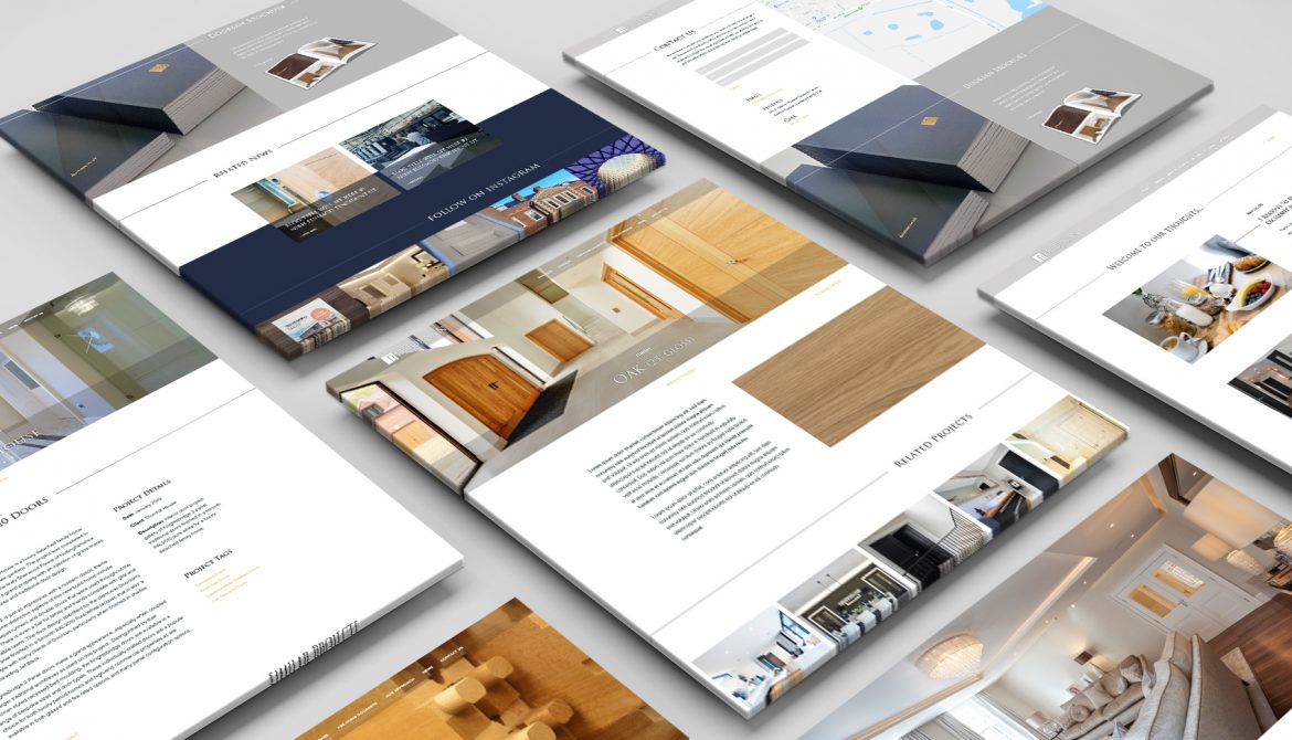 Doorsan - Website mock-up