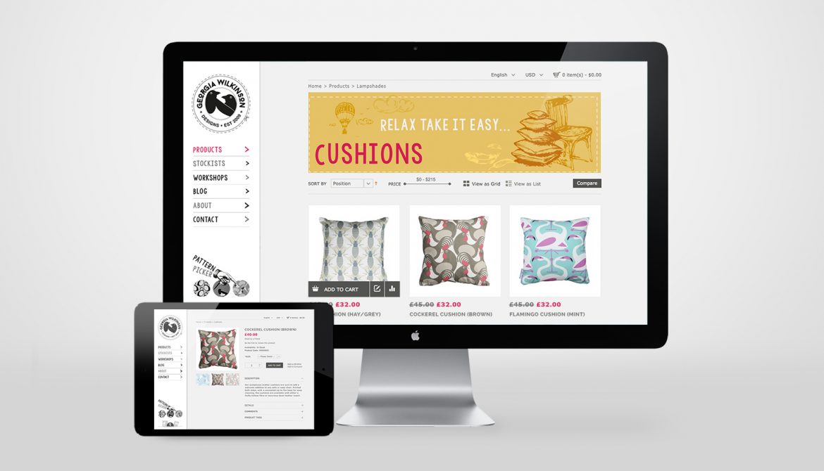 Georgia Wilkinson - Website eCommerce