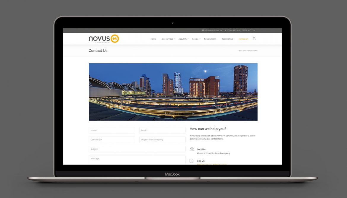 Novus HR - Website
