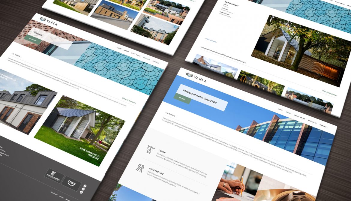 Varla - Website Mock-up