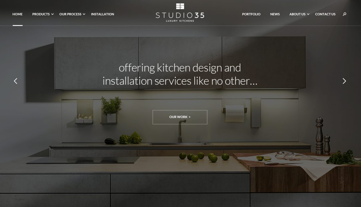 Studio 35 - Website