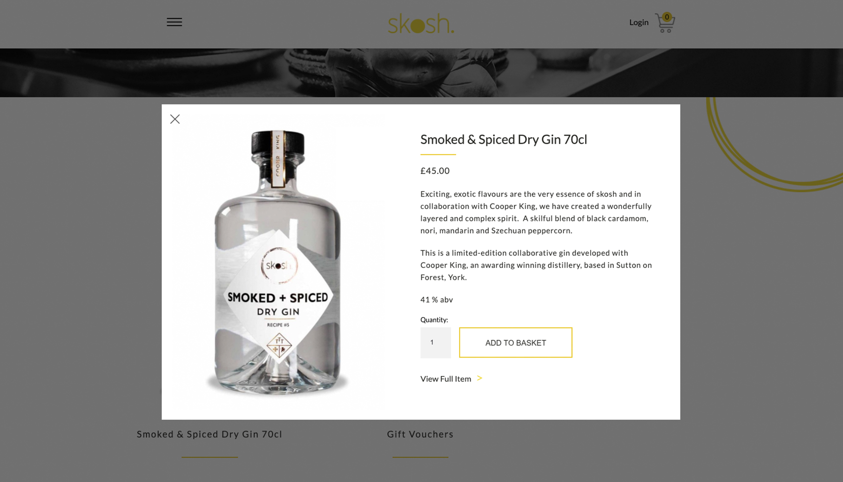 Skosh York - New Website