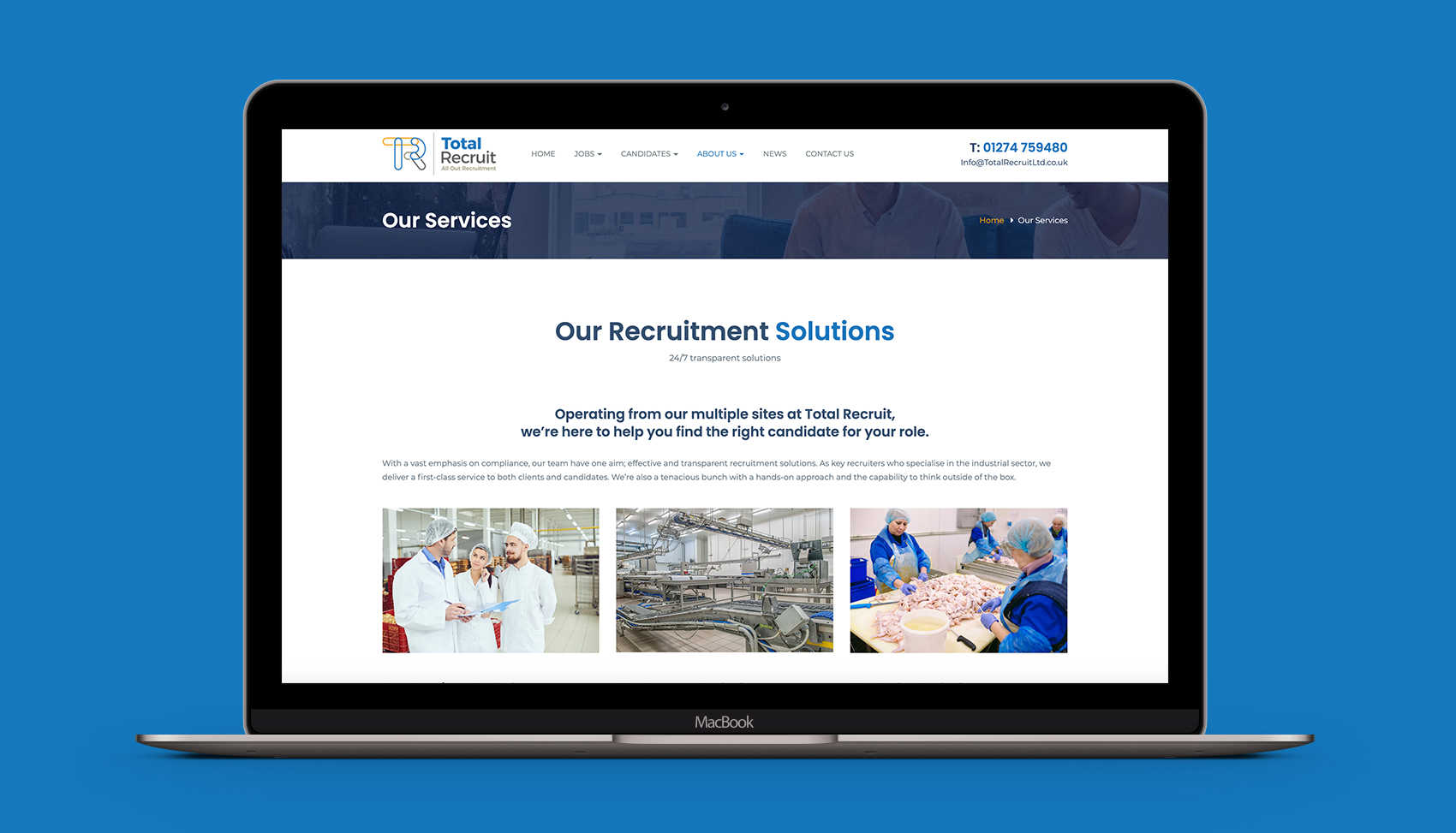 Total Recruit Website