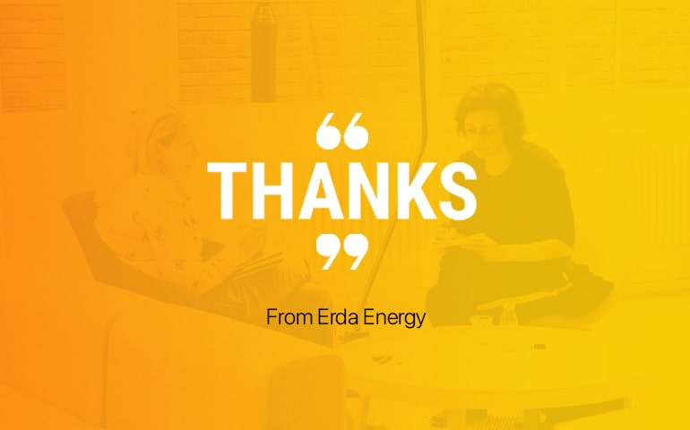 Erda Energy - Thank you