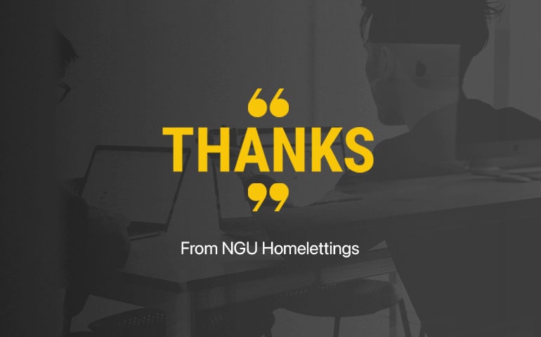 NGU - Thank you
