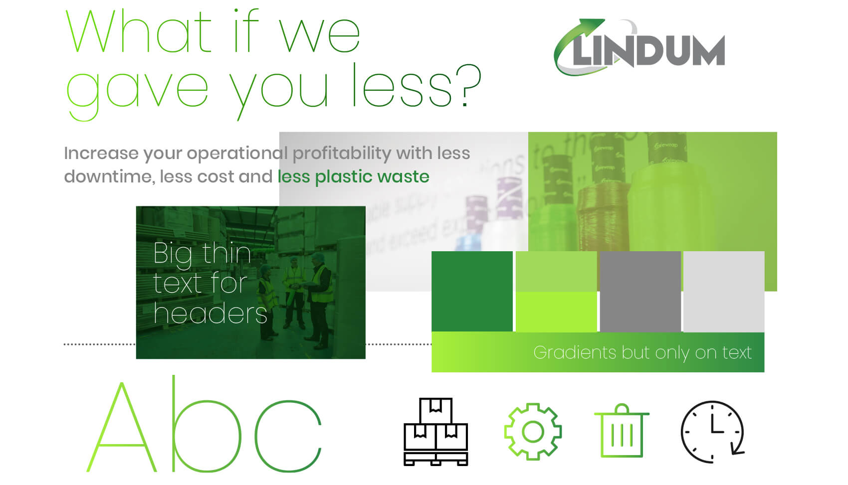 Lindum Packaging Brand assets 