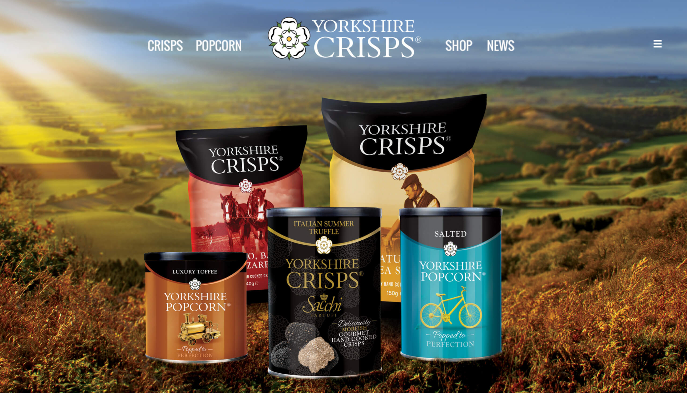 Yorkshire Crisps - New Website
